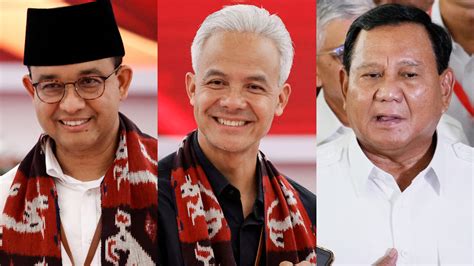 indonesia presidential election candidates